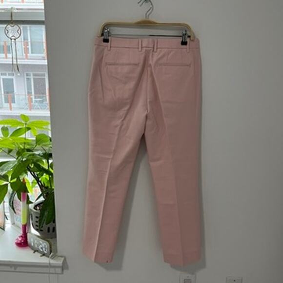 Gap Pink Tailored Crop Khaki Pants Size 8 - Picture 3 of 3